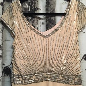 Chiffon dress evening dress